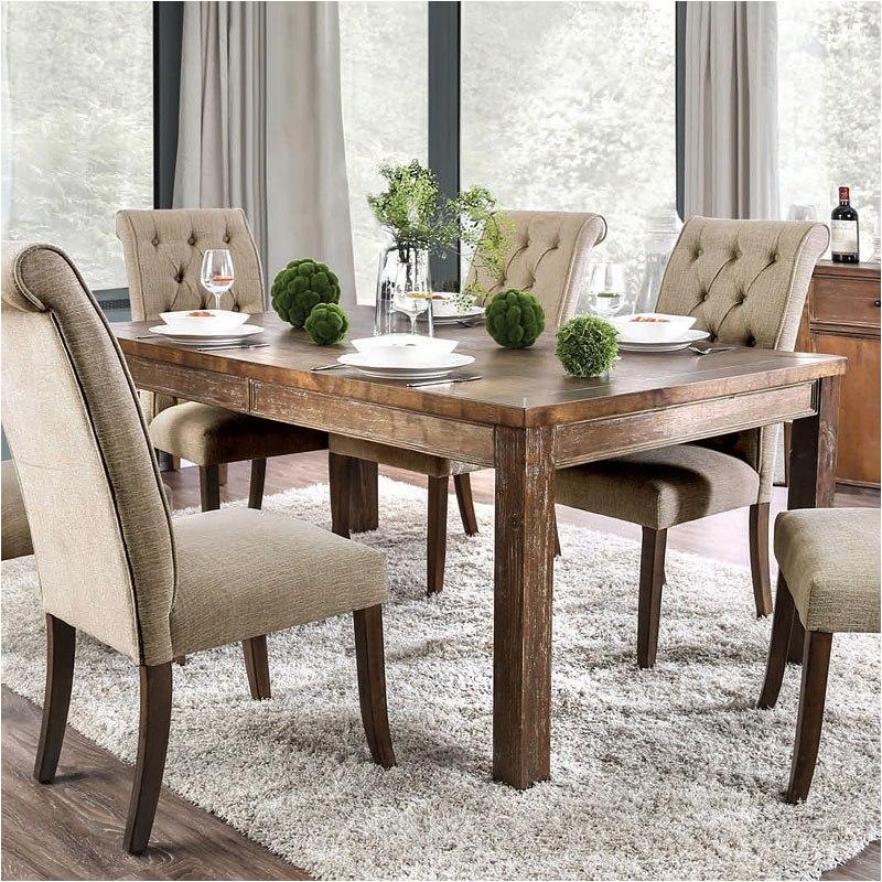 Cm3324a T Furniture Of America Sania Dining Table