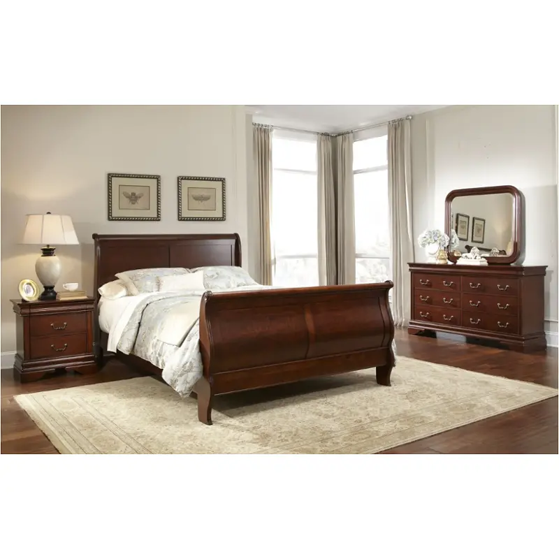 709 Br22h Liberty Furniture Carriage Court King Sleigh Bed