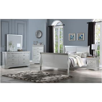 Acme Furniture Louis Philippe III 24917EK King Captain's Bed with