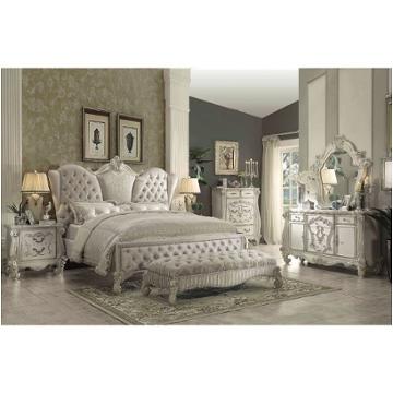 Versailles - Bone White Bedroom Set Acme Furniture Versailles - Bone White Bedroom Furniture