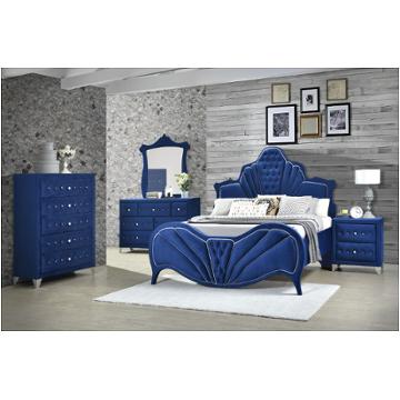 Dante - Blue Bedroom Set Acme Furniture Dante - Blue Bedroom Furniture