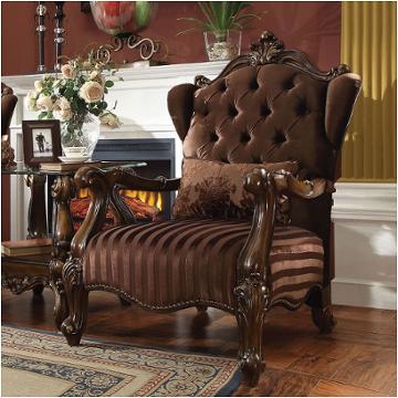52082 Acme Furniture Versailles - Cherry Oak Living Room Furniture Living Room Chair