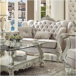 52106 Acme Furniture Versailles - Bone White Living Room Furniture Loveseat