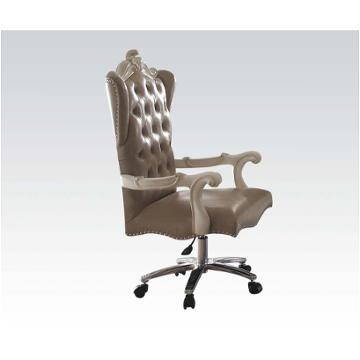 92277 Acme Furniture Versailles - Bone White Home Office Furniture Office Chair
