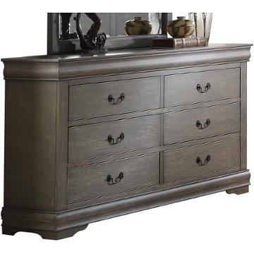 23865 Acme Furniture Louis Philippe - Gray Bedroom Furniture Dresser