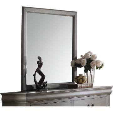 23864 Acme Furniture Louis Philippe - Gray Bedroom Furniture Mirror