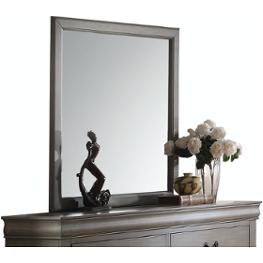 23864 Acme Furniture Louis Philippe - Gray Bedroom Furniture Mirror