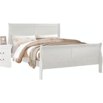 23840f-hf Acme Furniture Louis Philippe - White Bedroom Furniture Bed