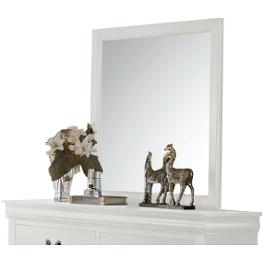 23834 Acme Furniture Louis Philippe - White Bedroom Furniture Mirror