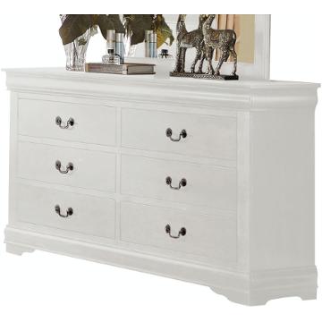 23835 Acme Furniture Louis Philippe - White Bedroom Furniture Dresser
