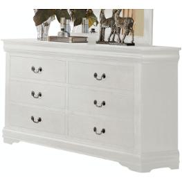 23835 Acme Furniture Louis Philippe - White Bedroom Furniture Dresser