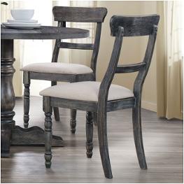 74642 Acme Furniture Leventis - Gray Dining Room Furniture Dining Chair