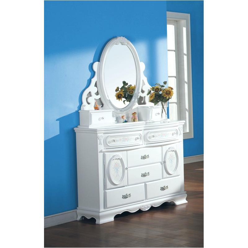 01664 Acme Furniture Flora Bedroom Furniture Mirror