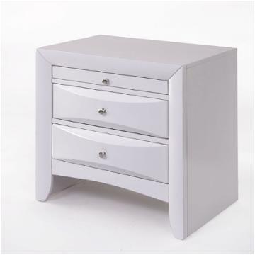 21704 Acme Furniture Ireland - White Bedroom Furniture Nightstand