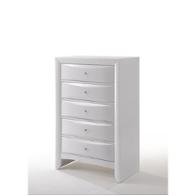 21707 Acme Furniture Ireland - White Bedroom Furniture Chest