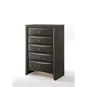 22707 Acme Furniture Ireland - Gray Oak Bedroom Furniture Chest