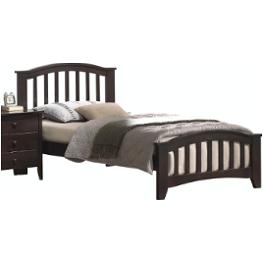 04985f-hb Acme Furniture San Marino - Dark Walnut Bedroom Furniture Bed