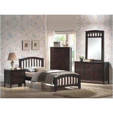 04980t-hb Acme Furniture San Marino - Dark Walnut Bedroom Furniture Bed
