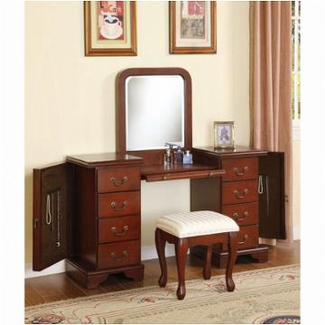 06565 Acme Furniture Louis Philippe - Brown Bedroom Furniture Vanitie