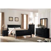 23727ek-hf Acme Furniture Louis Philippe - Black Bedroom Furniture Bed