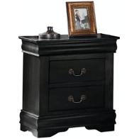 23733 Acme Furniture Louis Philippe - Black Bedroom Furniture Nightstand