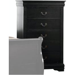 23736 Acme Furniture Louis Philippe - Black Bedroom Furniture Chest