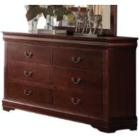 23755 Acme Furniture Louis Philippe - Cherry Bedroom Furniture Dresser