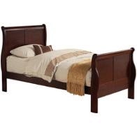 23760t-hf Acme Furniture Louis Philippe - Cherry Bedroom Furniture Bed