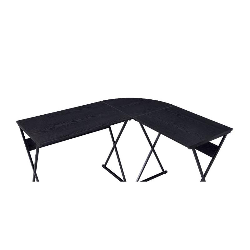 92895top Acme Furniture 83in Black Oak Music Studio Desk