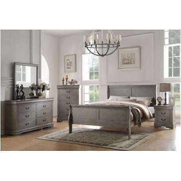 23857ek-hf Acme Furniture Louis Philippe - Gray Bedroom Furniture Bed