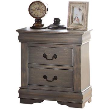 23863 Acme Furniture Louis Philippe - Gray Bedroom Furniture Nightstand