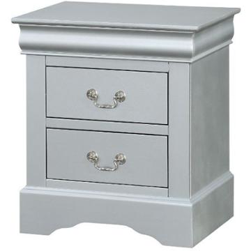 26733 Acme Furniture Louis Philippe - Platinum Bedroom Furniture Nightstand