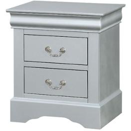 26733 Acme Furniture Louis Philippe - Platinum Bedroom Furniture Nightstand