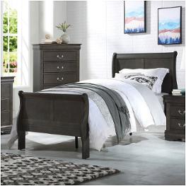 26800t-hf Acme Furniture Louis Philippe - Dark Gray Bedroom Furniture Bed