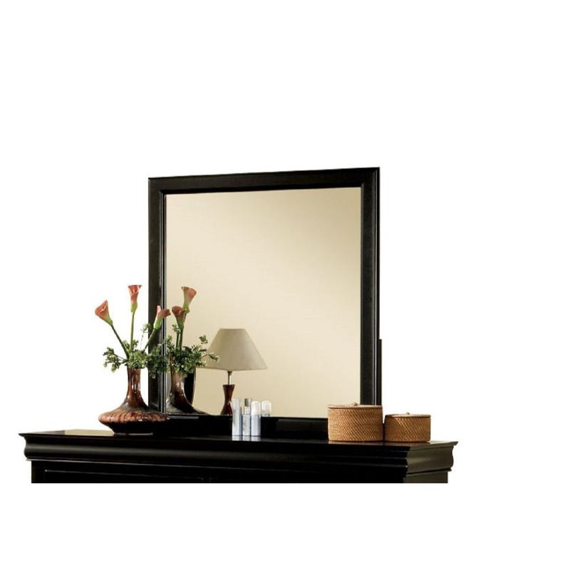 19504 Acme Furniture Louis Philippe Iii - Black Bedroom Furniture Mirror