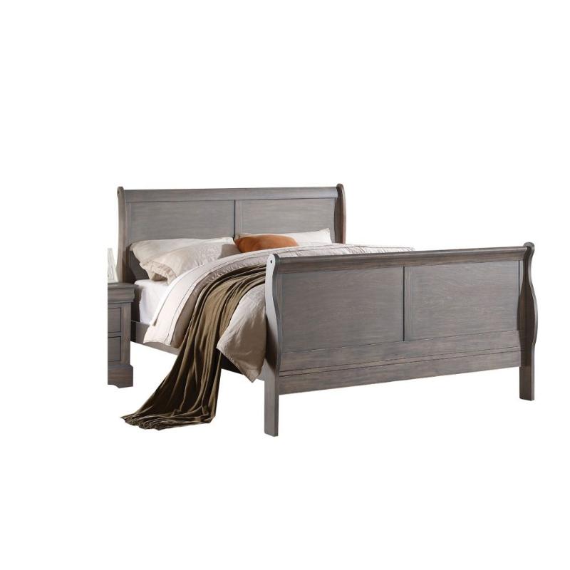 25500q-hf Acme Furniture Louis Philippe Iii - Gray Bedroom Furniture Bed