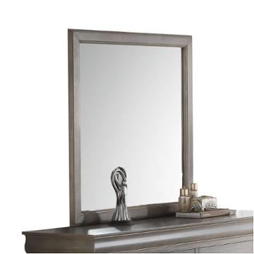 25504 Acme Furniture Louis Philippe Iii - Gray Bedroom Furniture Mirror