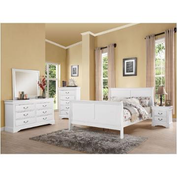 24497ek-hf Acme Furniture Louis Philippe Iii - Real White Bedroom Furniture Bed