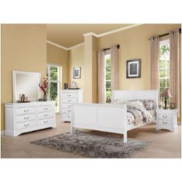 24497ek-hf Acme Furniture Louis Philippe Iii - Real White Bedroom Furniture Bed