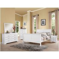 24497ek-hf Acme Furniture Louis Philippe Iii - Real White Bedroom Furniture Bed