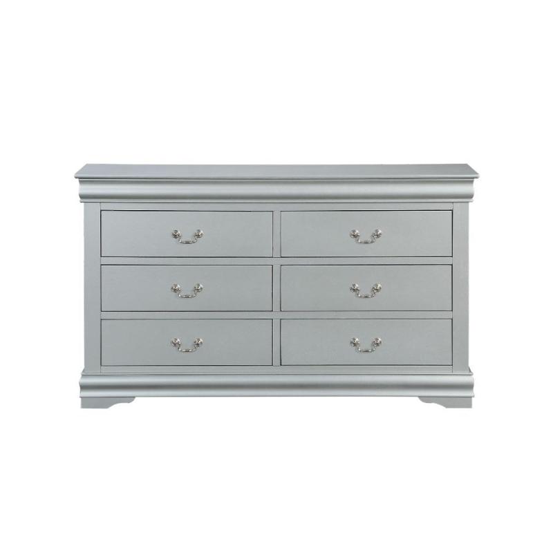 26705 Acme Furniture Louis Philippe Iii - Platinum Bedroom Furniture Dresser