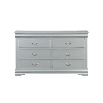 26705 Acme Furniture Louis Philippe Iii - Platinum Bedroom Furniture Dresser