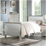 26710t-hf Acme Furniture Louis Philippe Iii - Platinum Bedroom Furniture Bed