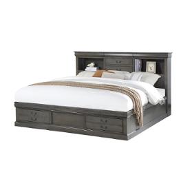24930q-hb Acme Furniture Louis Philippe Iii - Dark Gray Bedroom Furniture Bed