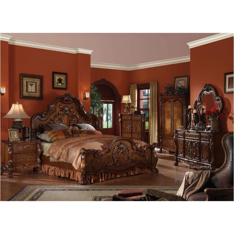 12134ck-hb Acme Furniture Dresden - Cherry Oak Bedroom Furniture Bed