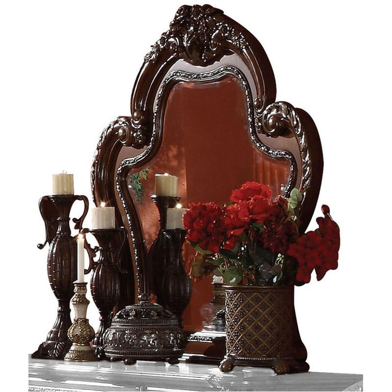 12144 Acme Furniture Dresden - Cherry Oak Bedroom Furniture Mirror