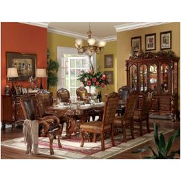 12150t Acme Furniture Dresden - Cherry Oak Dining Room Furniture Dining Table