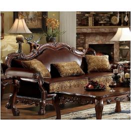 15160 Acme Furniture Dresden - Cherry Oak Living Room Furniture Sofa