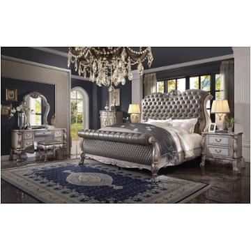 28184ck-hb Acme Furniture Dresden - Vintage Bone White Bedroom Furniture Bed