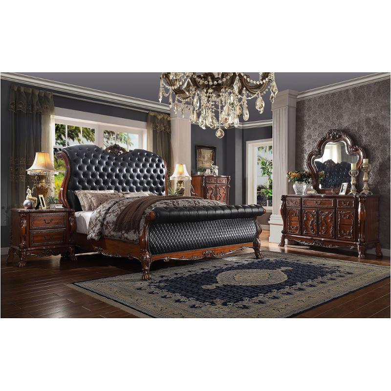 28227ek-hb Acme Furniture Eastern King Bed - Cherry Oak